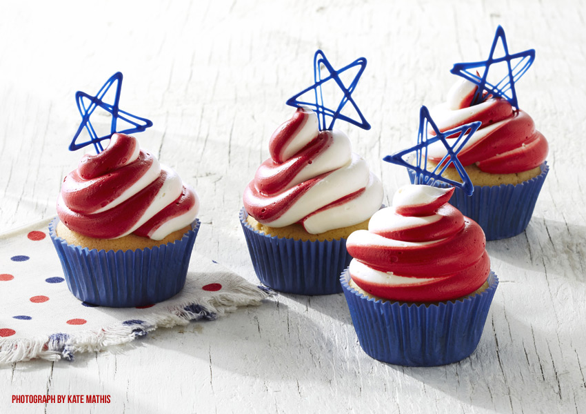 Stars and Stripes Cupcakes