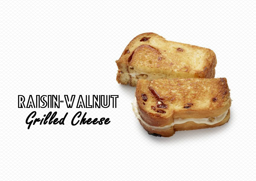 Raisin-Walnut Grilled Cheese