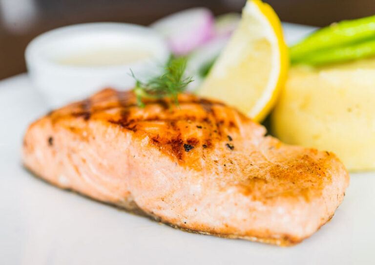 Arctic Char with Lemon Butter Sauce - Championship Catering