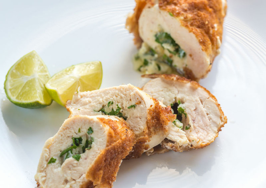 Goat Cheese-and-Apricot-Stuffed Chicken