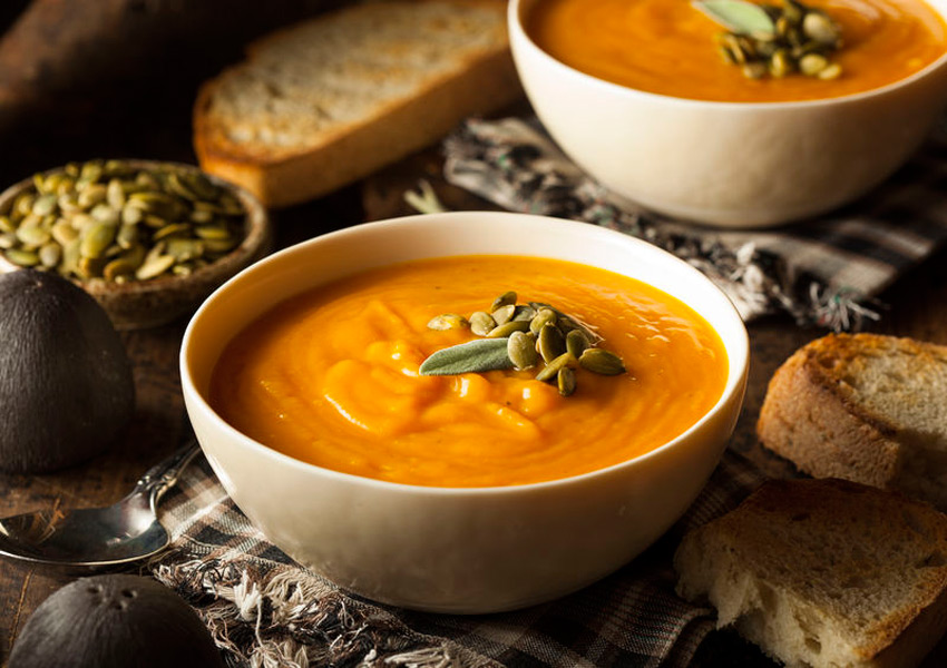 Ancho-Butternut Squash Soup