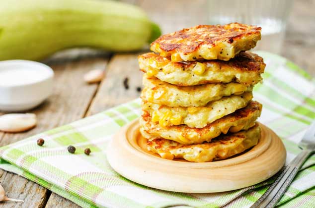 These hearty corn fritters make a wonderful main dish or give a new twist to everyone's favorite appetizer