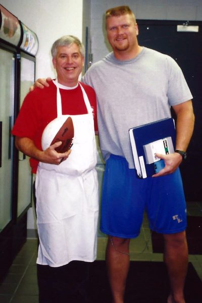 Adam Timmerman, St. Louis Rams, Super Bowl Champion.