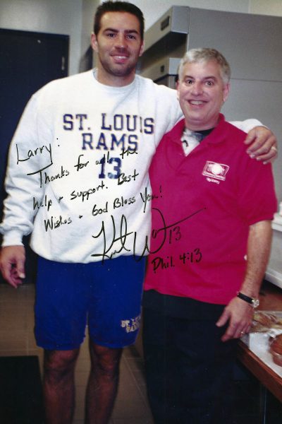 Kurt Werner, St. Louis Rams Quarterback and National Champion.